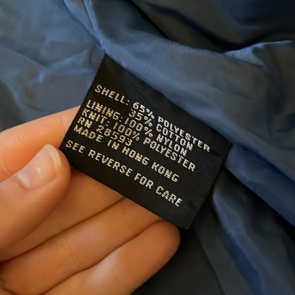 Vintage Members Only Blue Jacket - Picture 3 of 4